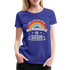 Just a Girl Who Love Sushi & Sunshine Retro Style Frauen Premium T-Shirt - Königsblau