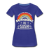 Just a Girl Who Love Sushi & Sunshine Retro Style Frauen Premium T-Shirt - Königsblau