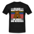 Ich hasse Morgenmenschen und Morgen und Menschen T-Shirt - Schwarz