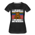 Ich hasse Morgenmenschen und Morgen und Menschen Frauen Premium T-Shirt - Schwarz