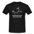 Manche Menschen brauchen mal einen Schups Ironisches T-Shirt - Schwarz