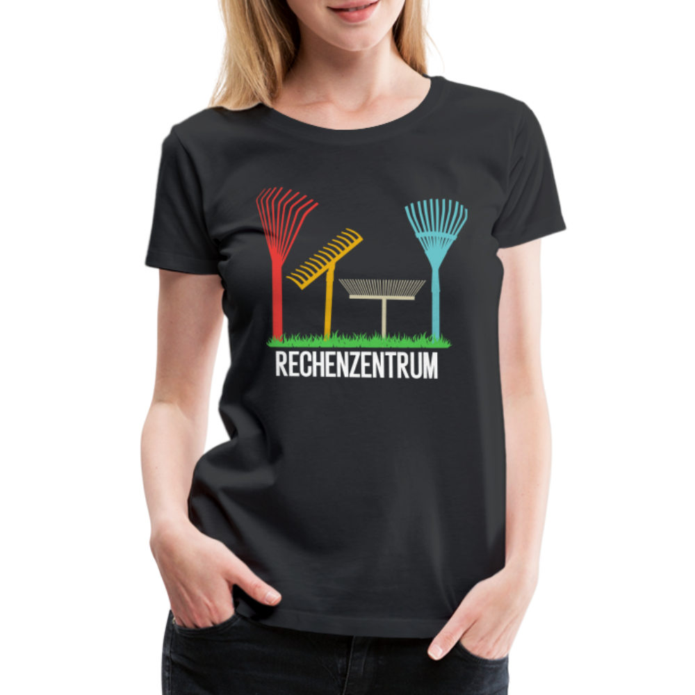 Gärtner Garten Freunde Rechenzentrum Lustiges Garten Frauen Premium T-Shirt - Schwarz