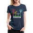 Gärtner Garten Freunde Rechenzentrum Lustiges Garten Frauen Premium T-Shirt - Navy