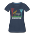 Gärtner Garten Freunde Rechenzentrum Lustiges Garten Frauen Premium T-Shirt - Navy