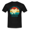 Ich Liebe Hühner die kacken Frühstück Lustiges T-Shirt - Schwarz