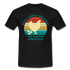 Ich Liebe Hühner die kacken Frühstück Lustiges T-Shirt - Schwarz