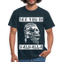 Wikinger Totenkopf See You In Valhalla T-Shirt - Navy