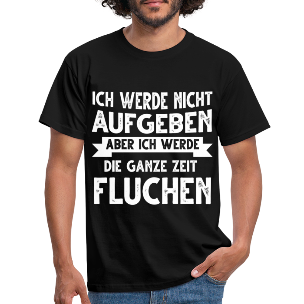 Ich rege mich nicht auf, die anderen regen mich auf Lustiges T-Shirt - Schwarz