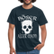 Totenkopf Böser alter Mann Lustiges T-Shirt - Navy