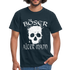 Totenkopf Böser alter Mann Lustiges T-Shirt - Navy
