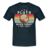 Astronomie Pluto Never Forget T-Shirt - Navy