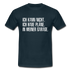 Ich kann nicht ich habe Pläne in meiner Garage lustiges T-Shirt - Navy