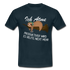 Faultier ich atme produktiver wird es heute nicht mehr lustiges T-Shirt - Navy