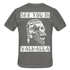 Wikinger Viking Totenkopf See You in Valhalla T-Shirt - Graphit