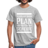 Alles lief nach Plan aber der Plan war Scheiße Lustiger Spruch T-Shirt - Grau meliert