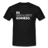 Es Eskaliert sowieso Lustige Sprüche T-Shirt - Schwarz