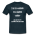 Lehrer Geschenk T-Shirt Witzige Sprüche Bin Lehrer - Navy