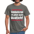 Bergsteigen Shirt Wandern Umkehren ist jetzt auch Quatsch Witziges T-Shirt - Graphit