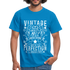 40. Geburtstag Vintage Style Geboren 1982 Männer Geschenk T-Shirt - royal blue