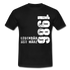 36. Geburtstag Legendär seit 1986 Geschenk Männer T-Shirt - black