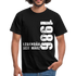 36. Geburtstag Legendär seit 1986 Geschenk Männer T-Shirt - black