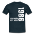 36. Geburtstag Legendär seit 1986 Geschenk Männer T-Shirt - navy
