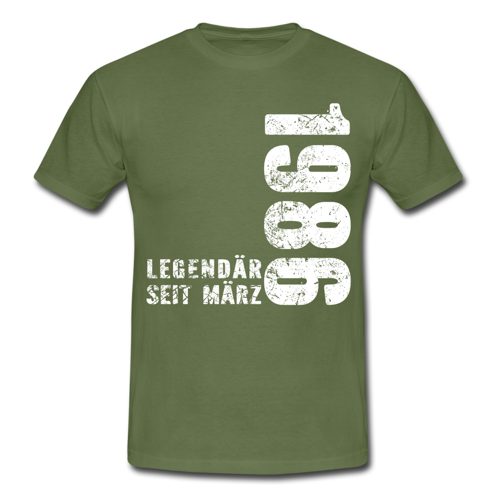 36. Geburtstag Legendär seit 1986 Geschenk Männer T-Shirt - military green