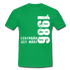36. Geburtstag Legendär seit 1986 Geschenk Männer T-Shirt - kelly green
