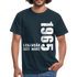 57. Geburtstag Legendär seit 1965 Geschenk Männer T-Shirt - navy