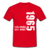 57. Geburtstag Legendär seit 1965 Geschenk Männer T-Shirt - red