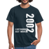 20. Geburtstag Legendär seit 2002 Geschenk Männer T-Shirt - navy