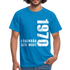 52. Geburtstag Legendär seit 1970 Geschenk Männer T-Shirt - royal blue
