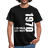 52. Geburtstag Legendär seit 1970 Geschenk Männer T-Shirt - black