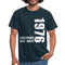 46. Geburtstag Legendär seit 1976 Geschenk Männer T-Shirt - navy