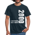 22. Geburtstag Legendär seit 2000 Geschenk Männer T-Shirt - navy