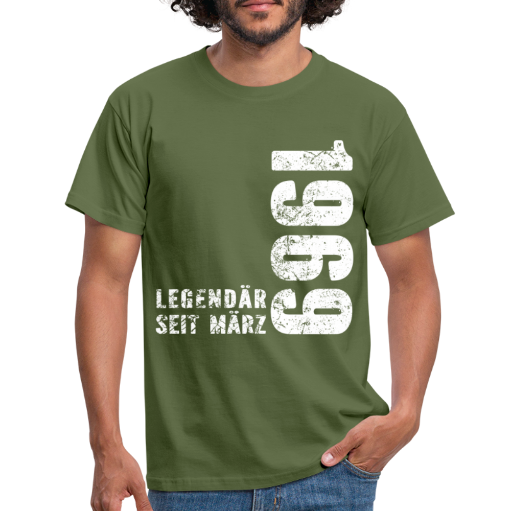 53. Geburtstag Legendär seit 1969 Geschenk Männer T-Shirt - military green