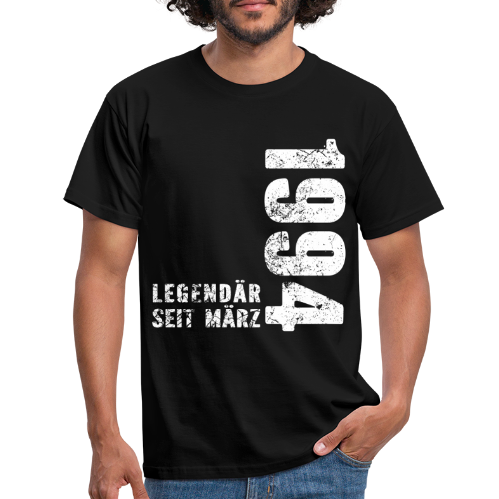 28. Geburtstag Legendär seit 1994 Geschenk Männer T-Shirt - black