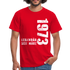 49. Geburtstag Legendär seit 1973 Geschenk Männer T-Shirt - red