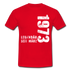 49. Geburtstag Legendär seit 1973 Geschenk Männer T-Shirt - red