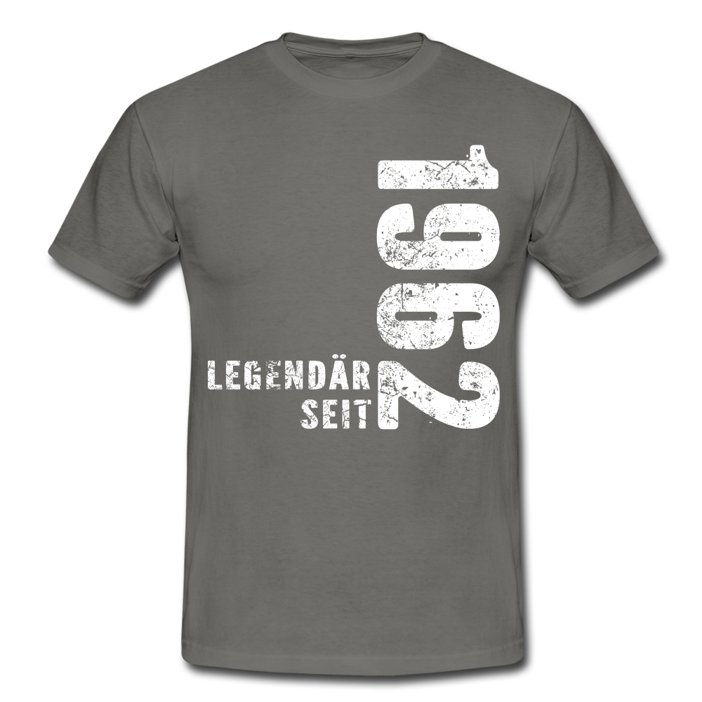 60. Geburtstag Legendär seit 1962 Geschenkidee Männer T-Shirt - graphite grey