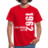 60. Geburtstag Legendär seit 1962 Geschenkidee Männer T-Shirt - red