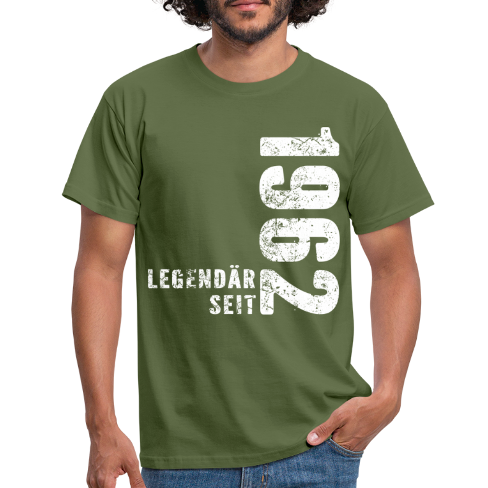 60. Geburtstag Legendär seit 1962 Geschenkidee Männer T-Shirt - military green