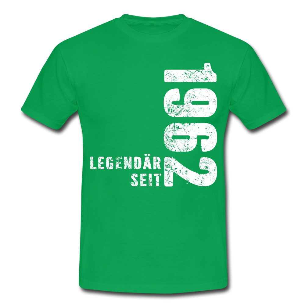 60. Geburtstag Legendär seit 1962 Geschenkidee Männer T-Shirt - kelly green