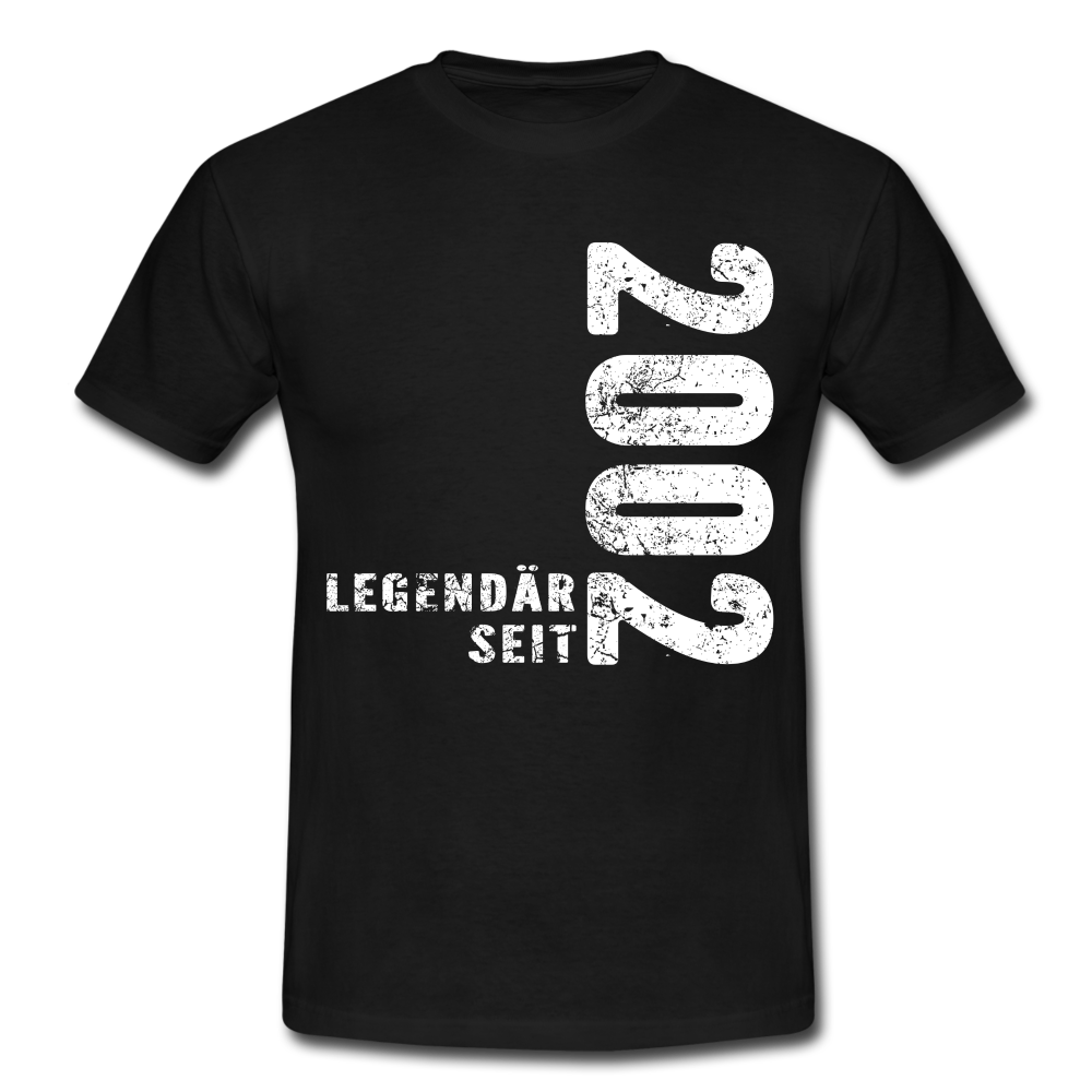 20. Geburtstag Legendär seit 2022 Geschenkidee Männer T-Shirt - black