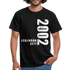 20. Geburtstag Legendär seit 2022 Geschenkidee Männer T-Shirt - black