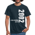 20. Geburtstag Legendär seit 2022 Geschenkidee Männer T-Shirt - navy