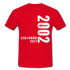 20. Geburtstag Legendär seit 2022 Geschenkidee Männer T-Shirt - red