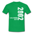 20. Geburtstag Legendär seit 2022 Geschenkidee Männer T-Shirt - kelly green