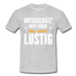 Lustige Sprüche Unterschätz mich ruhig das wird Lustig - T-Shirt - heather grey