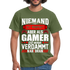 Gaming Niemand ist Perfekt aber als Gamer ist man nah dran T-Shirt - military green